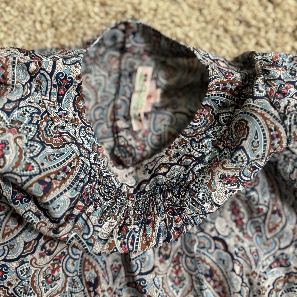 Bonpoint haedband and blouse 3T - Picture 4 of 6